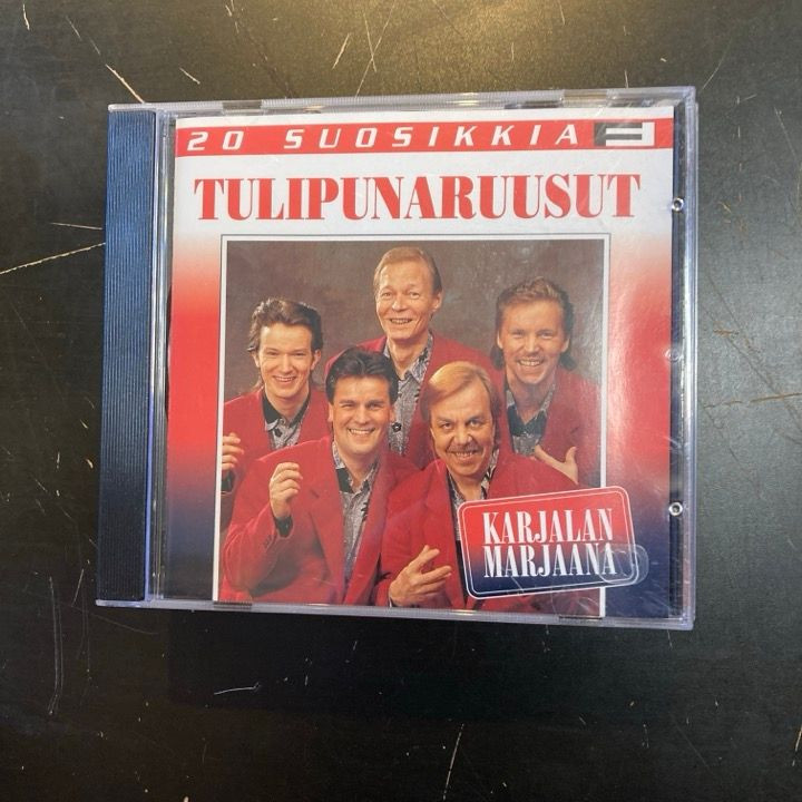 Tulipunaruusut - 20 suosikkia CD (M-/M-) -iskelmä-